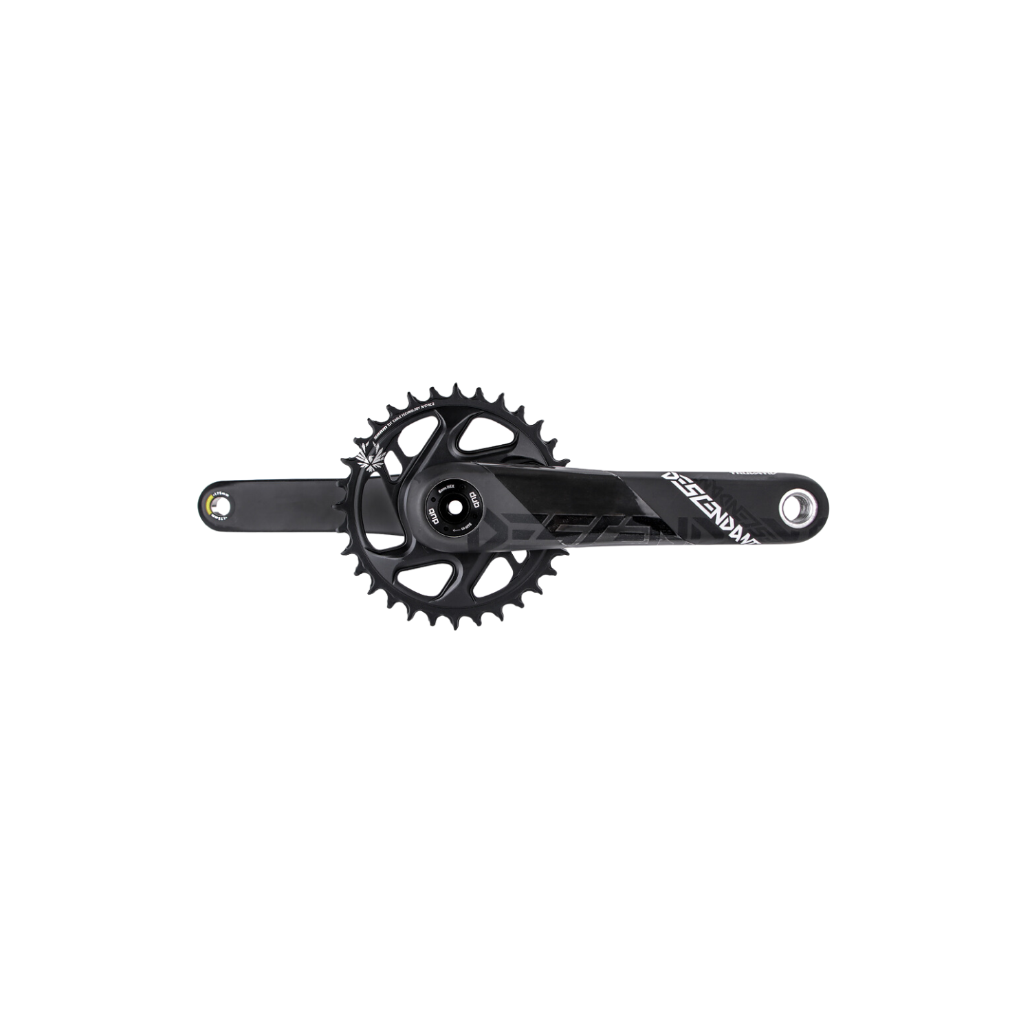 Truvativ Descendant 7K EAGLE 32T: Manovella Boost DUB SRAM 175mm, 12V, Per MTB E Dirt (632g)
