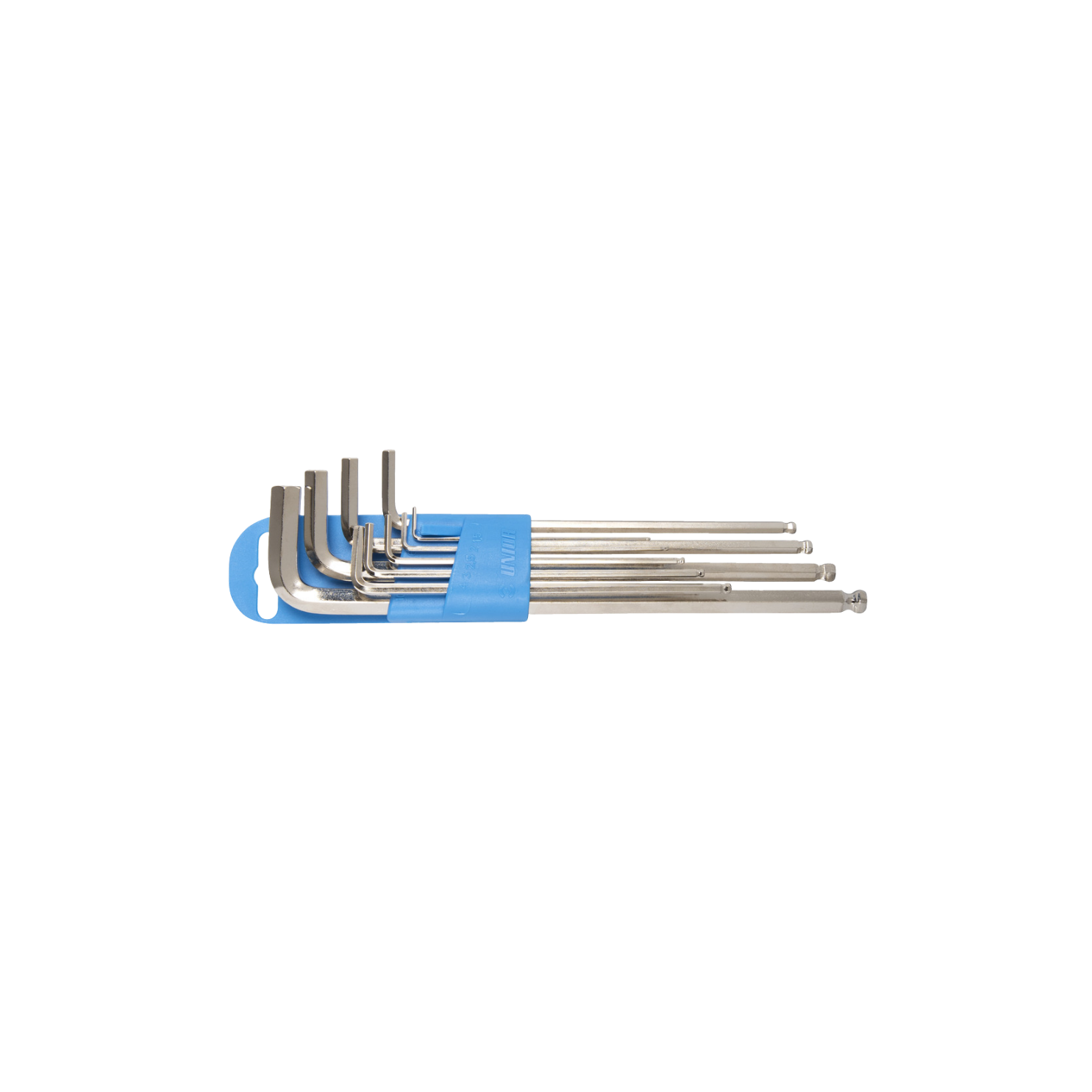 Unior Set Of Ball-End Hex Wrenches, Long Type On Plastic Clip