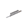 Unior Socket Set 1/2" On Rail