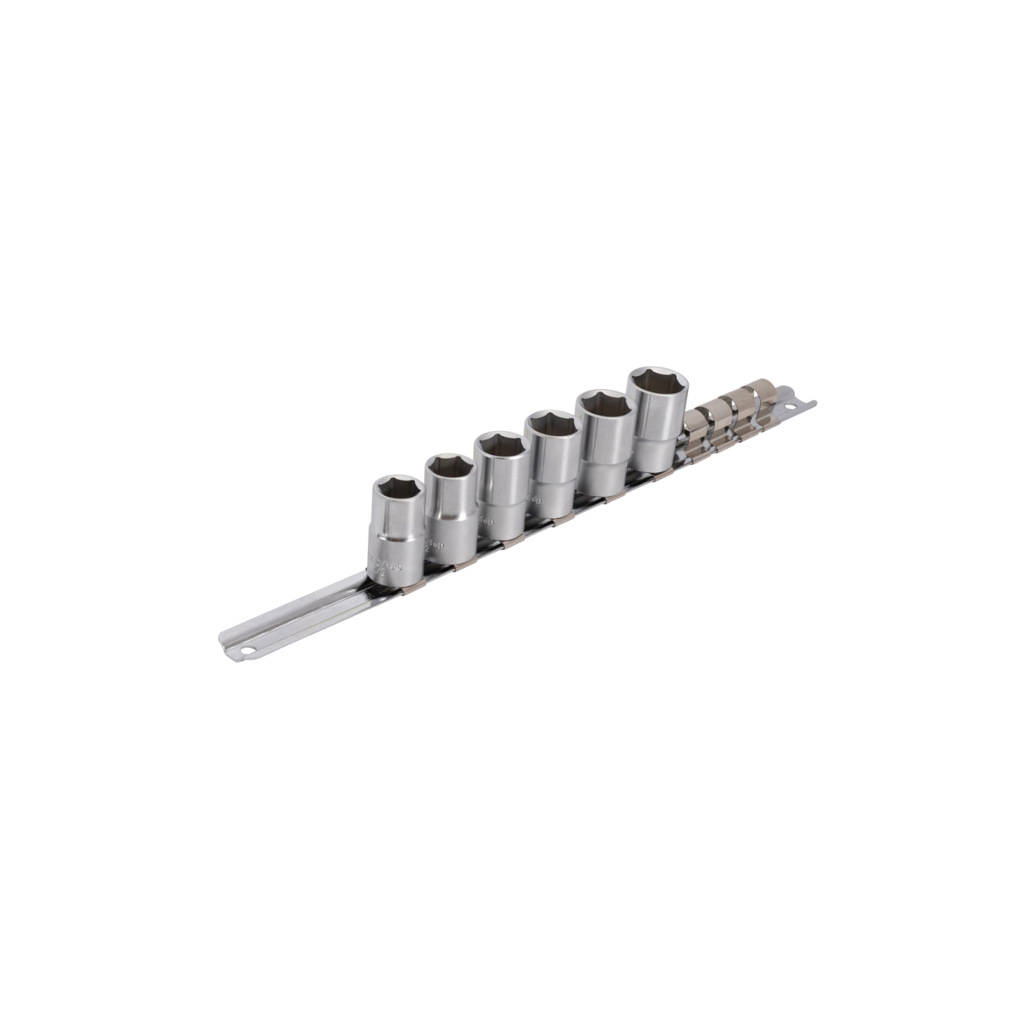 Unior Socket Set 1/2" On Rail