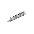 Unior Socket Set 1/4" On Rail