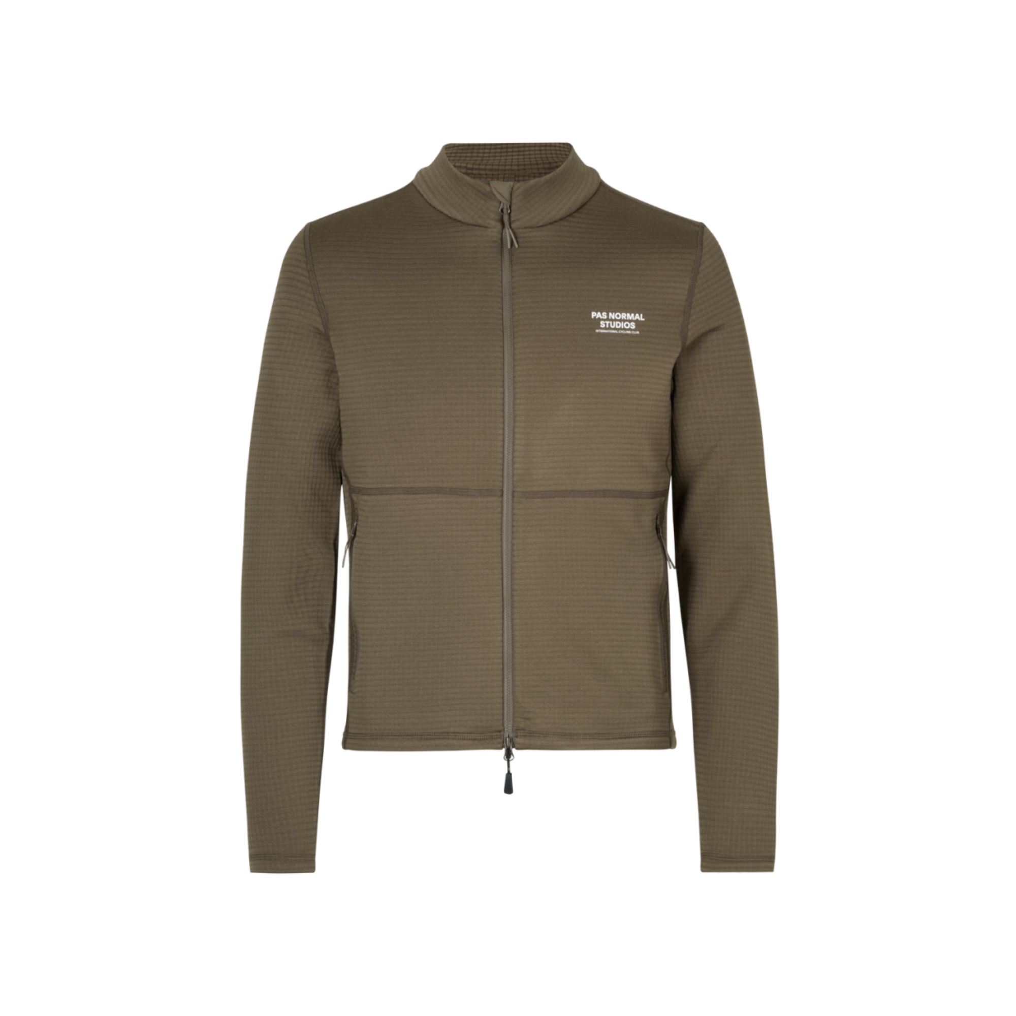 Pas Normal Studios Escapism Performance Fleece Zip - Dark Stone