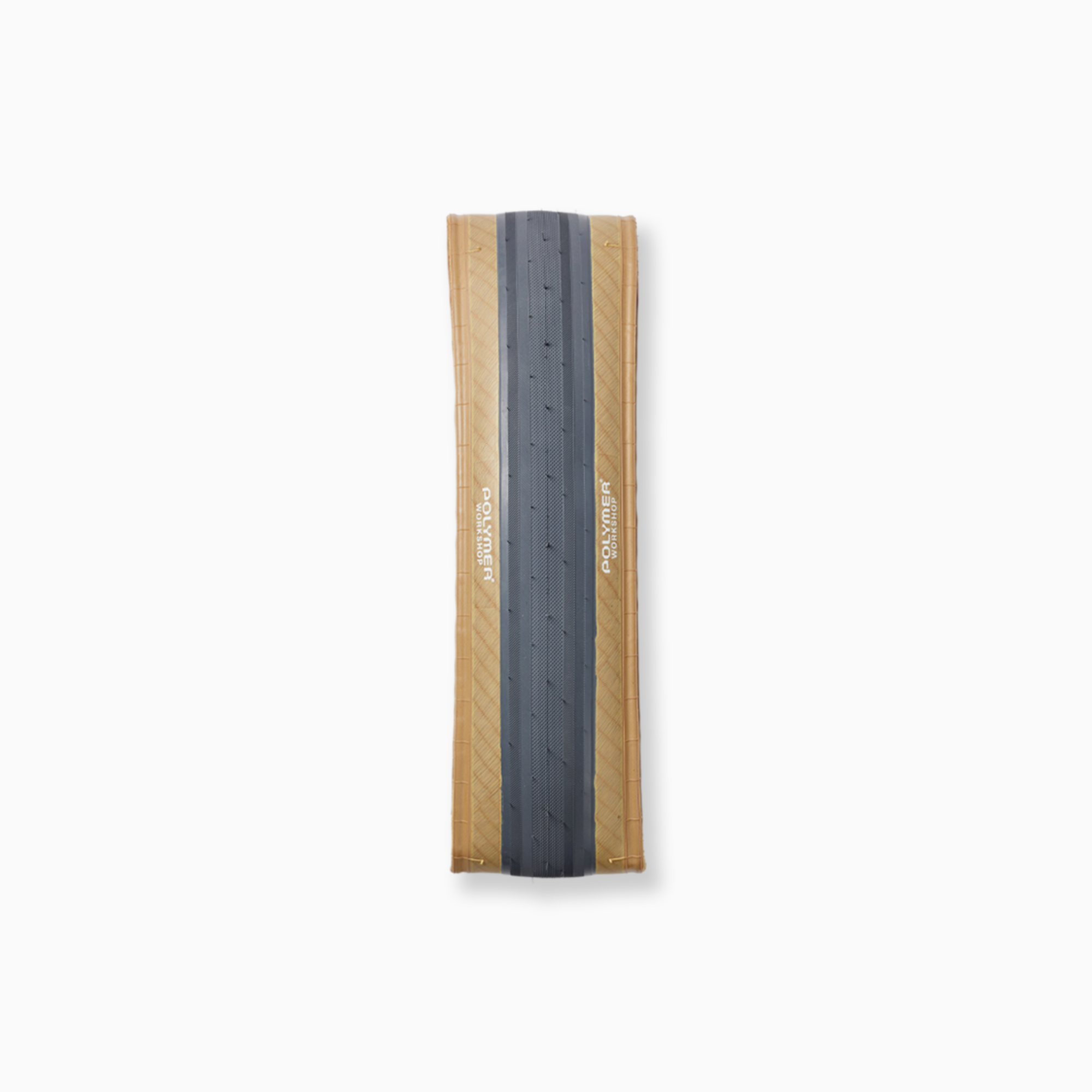 Polymer Workshop x Panaracer GravelKing Slick R - 灰色/棕褐色