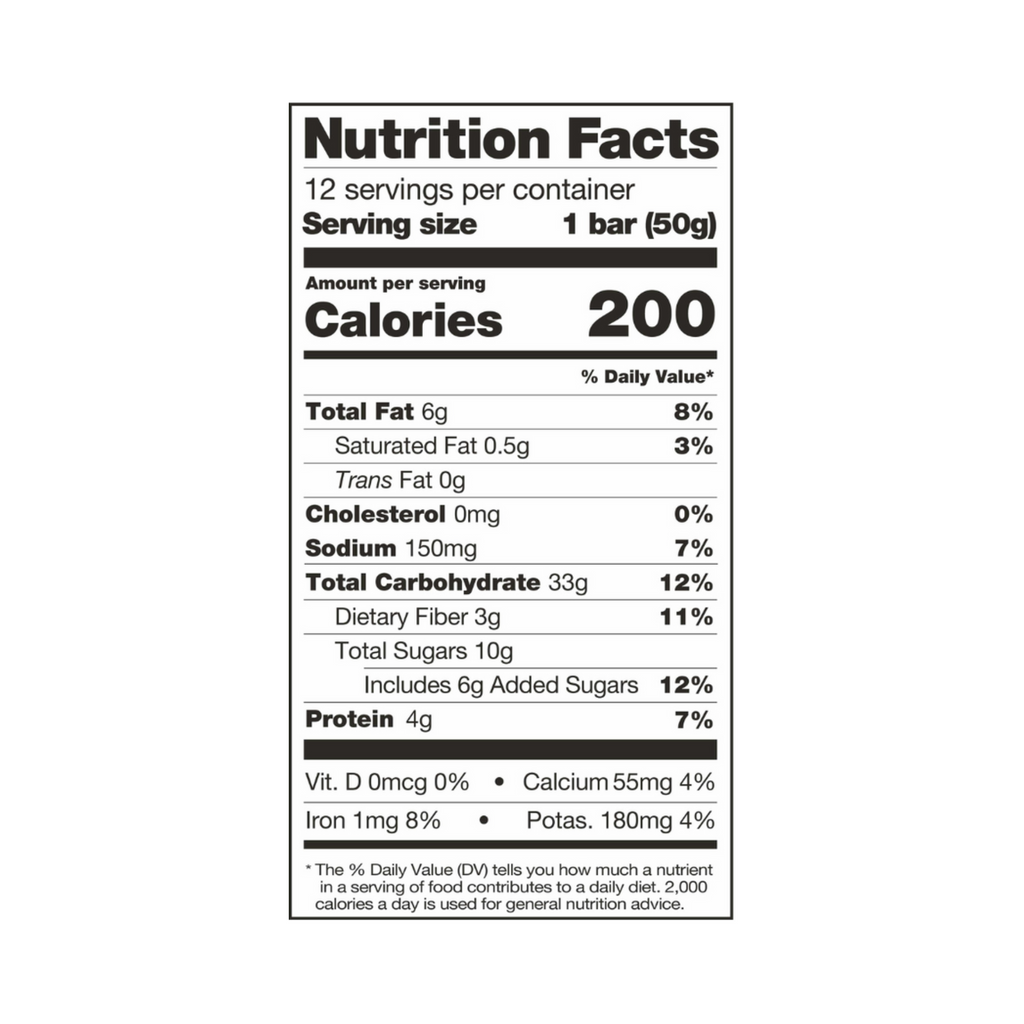 Skratch Labs Energy Bar Sport Fuel - Cinnamon & Oatmeal (Single Serving)