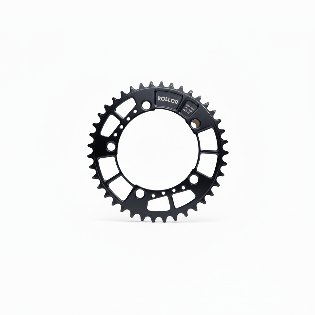 Veloci Cycles ROCKER 1x Chainring - Wet Black