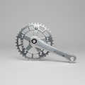 Veloci Cycles ROLLCii 13 Crank Arms Only - Polished Silver