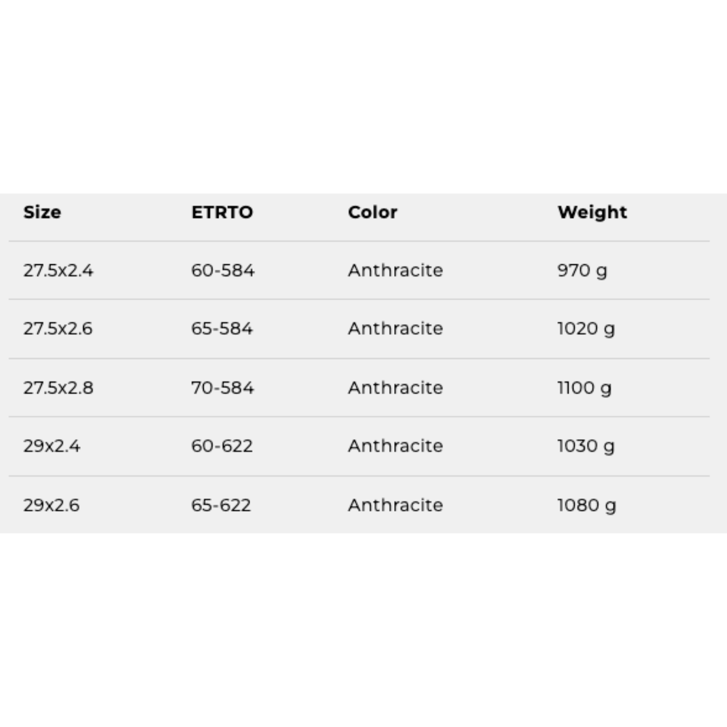 Vittoria Martello Trail - Anthracite