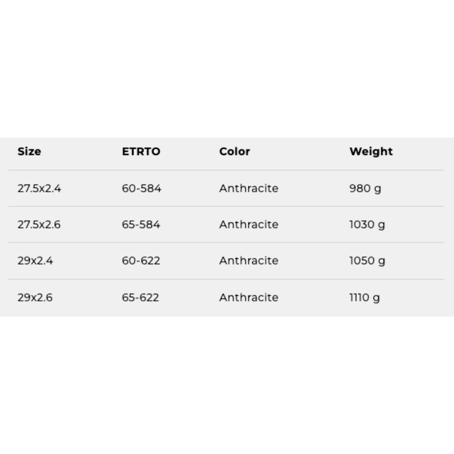 Vittoria Mazza Trail - Anthracite