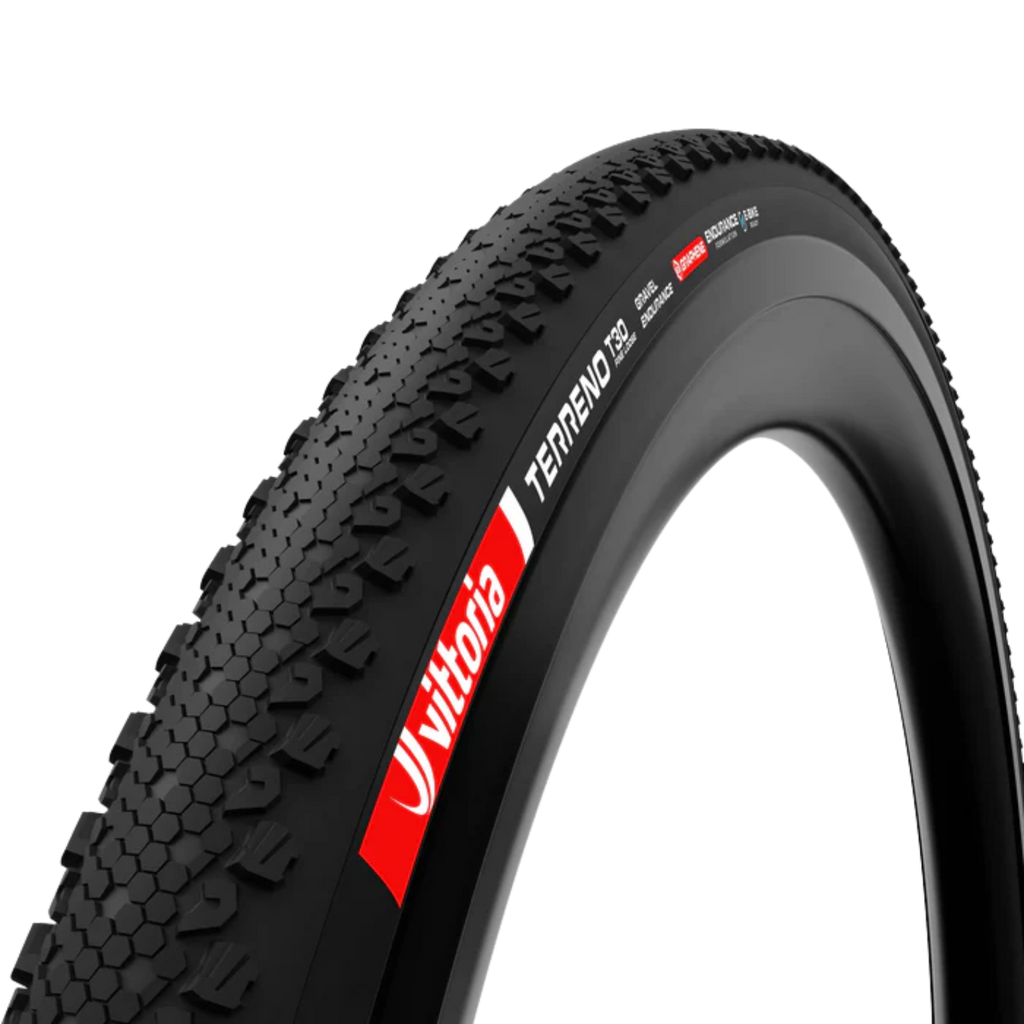 Vittoria Terreno T30 Fine Loose Gravel Endurance Tubeless-Ready Tyre - Black