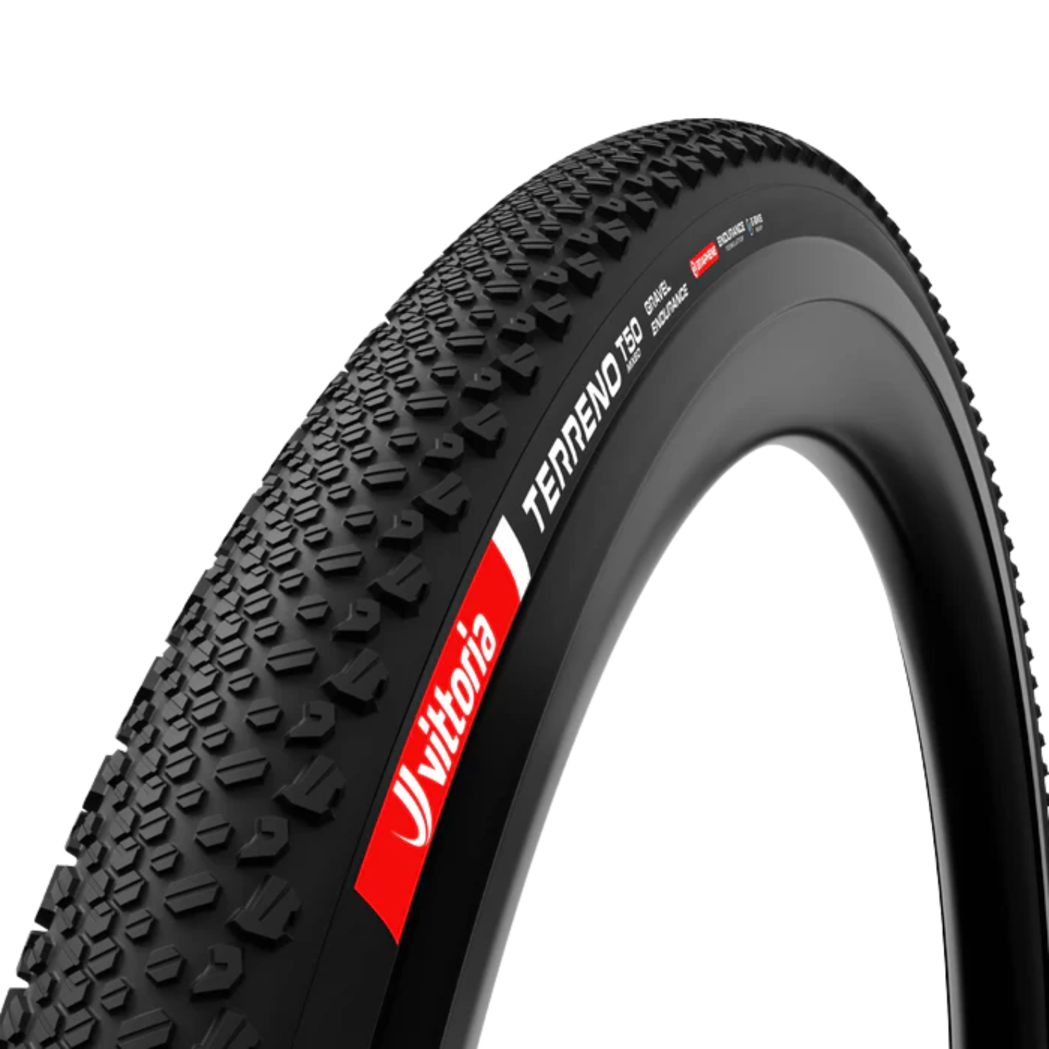 Vittoria Terreno T50 Mixed Gravel Endurance Tubeless-Ready Tyre - Black