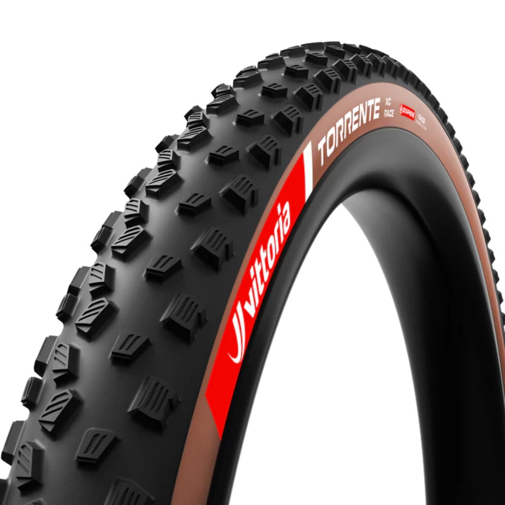 Vittoria Torrente XC Race Tubeless-Ready Tyre - Brown