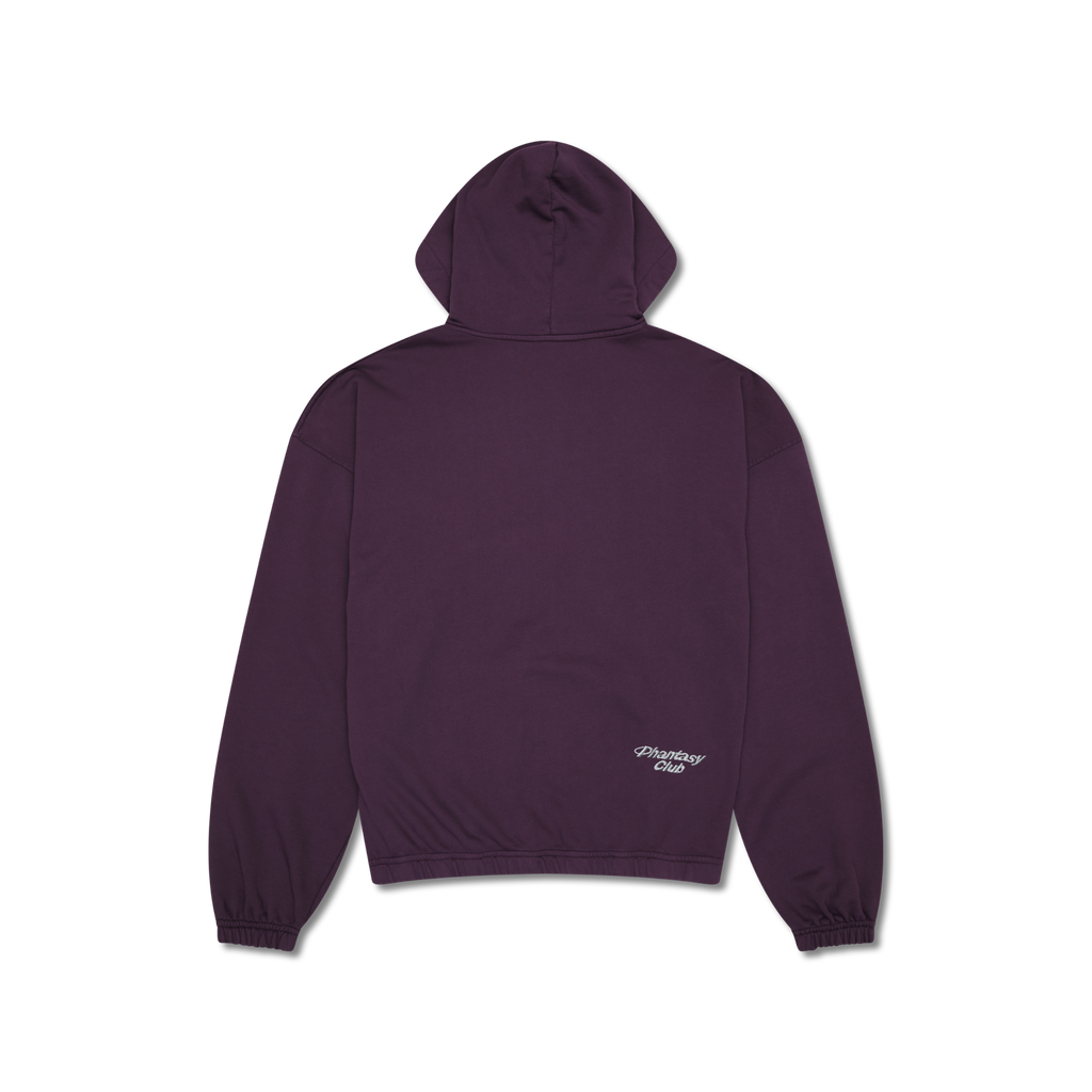 Phantasy Logo Hoodie - Dark Purple