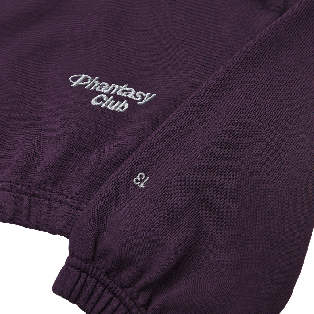 Phantasy Logo Hoodie - Dark Purple