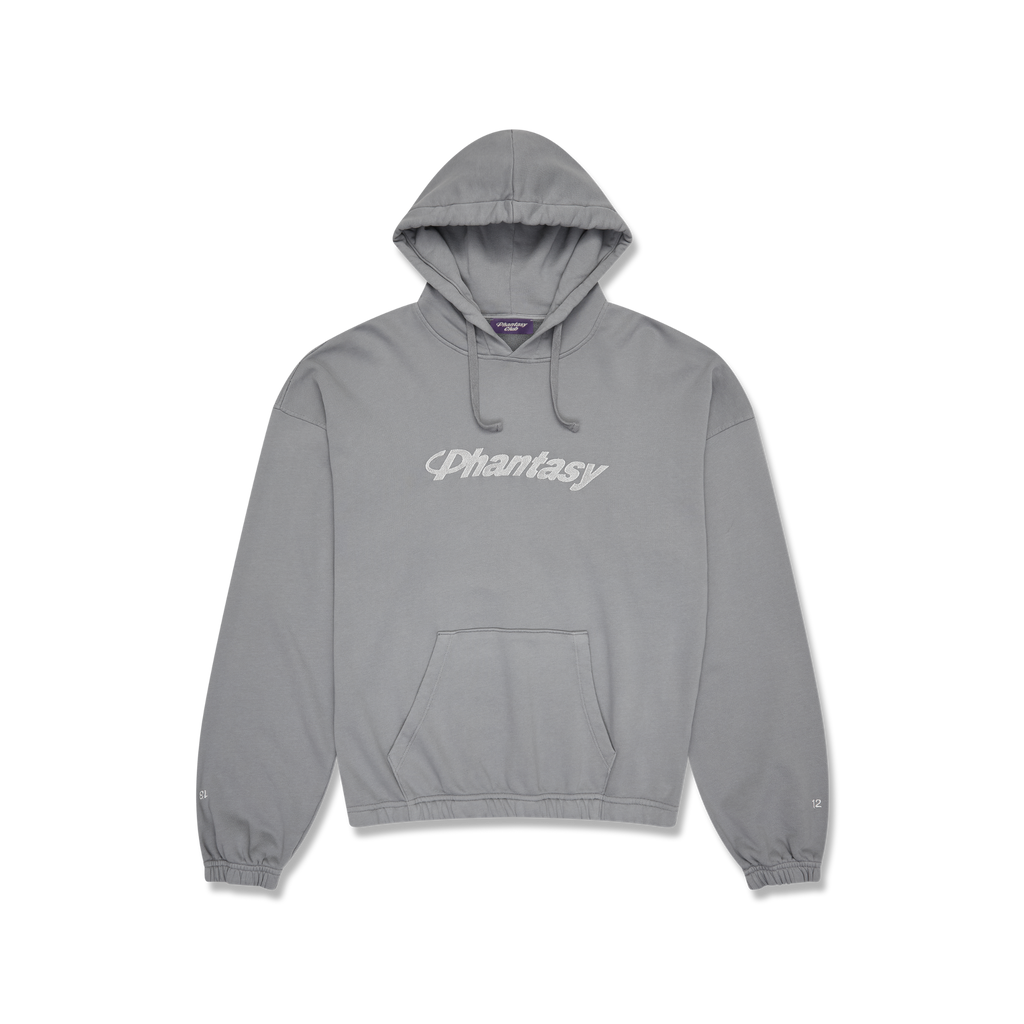 Phantasy Logo Hoodie - Storm Front Grey