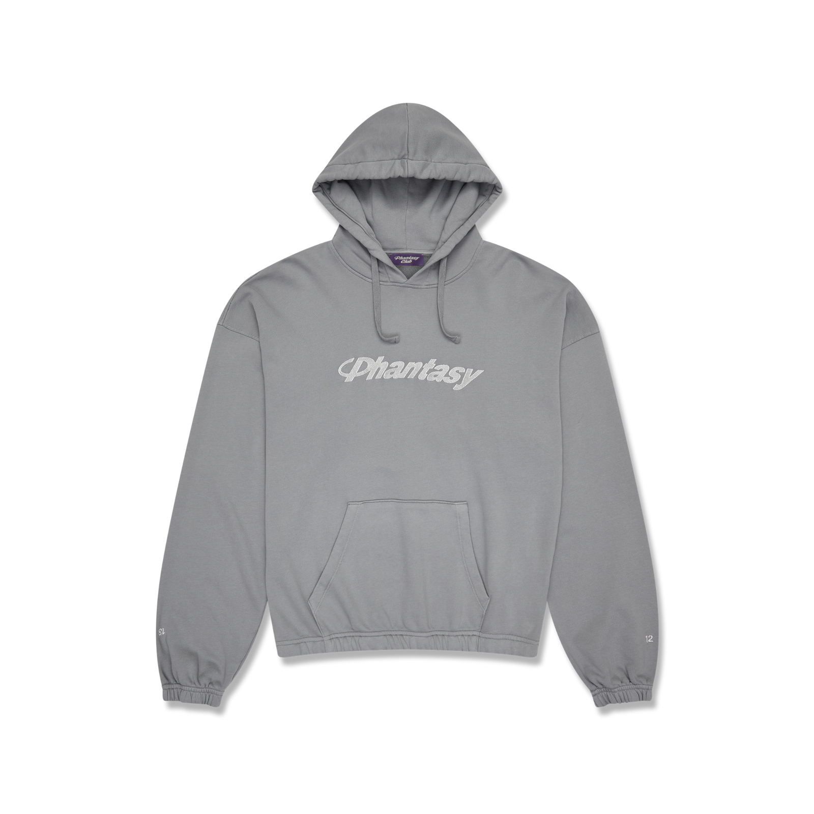 Phantasy Logo Hoodie - Storm Front Grey