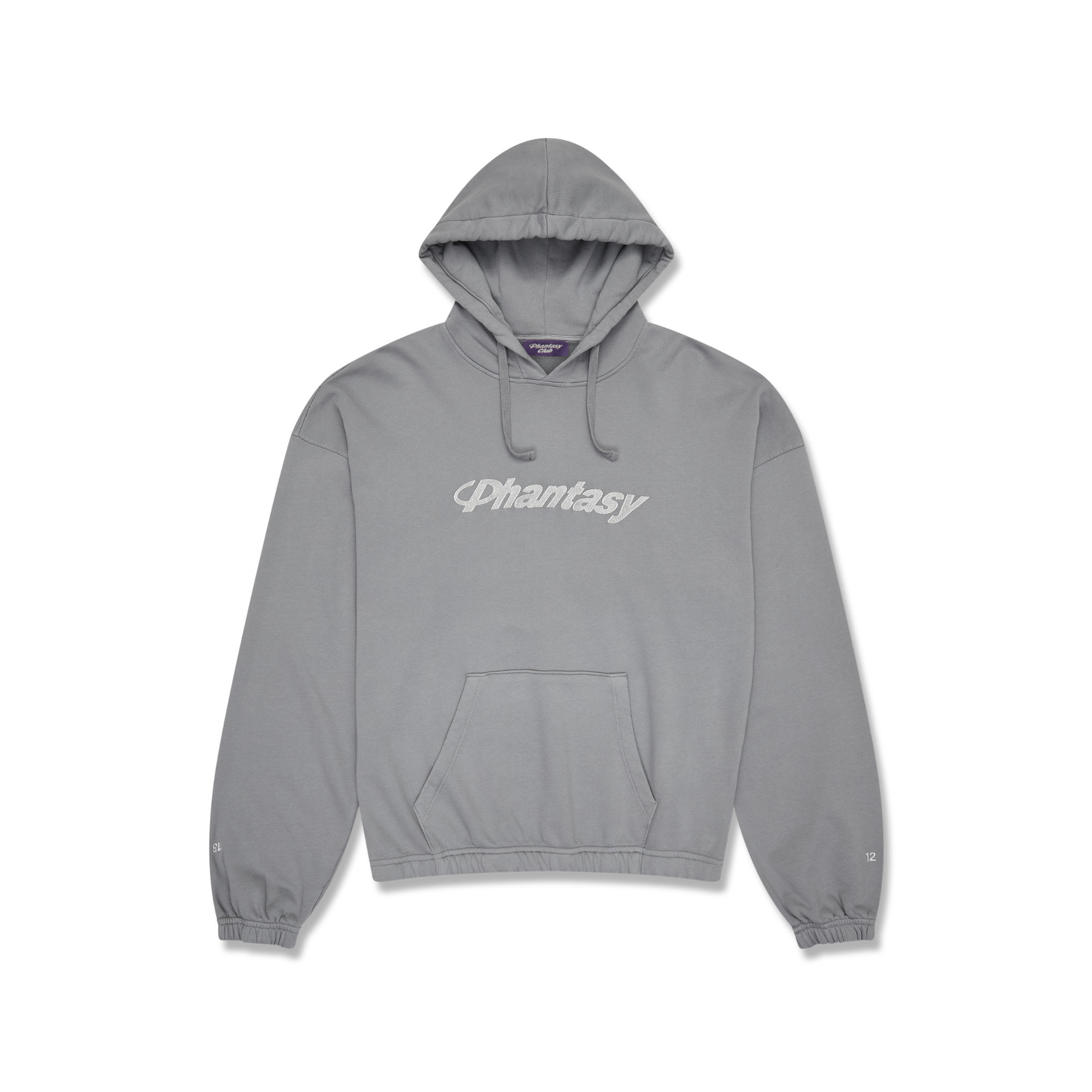Phantasy Logo Hoodie - Storm Front Grey