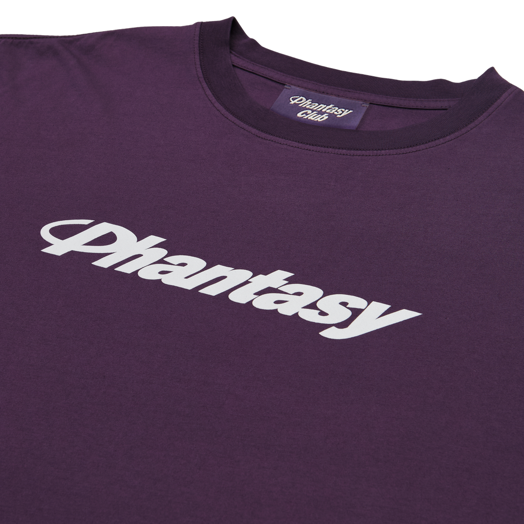 Phantasy Logo Tee - Dark Purple