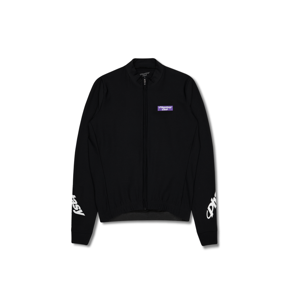 Phantasy Quadrant Long Sleeves Jersey - Black