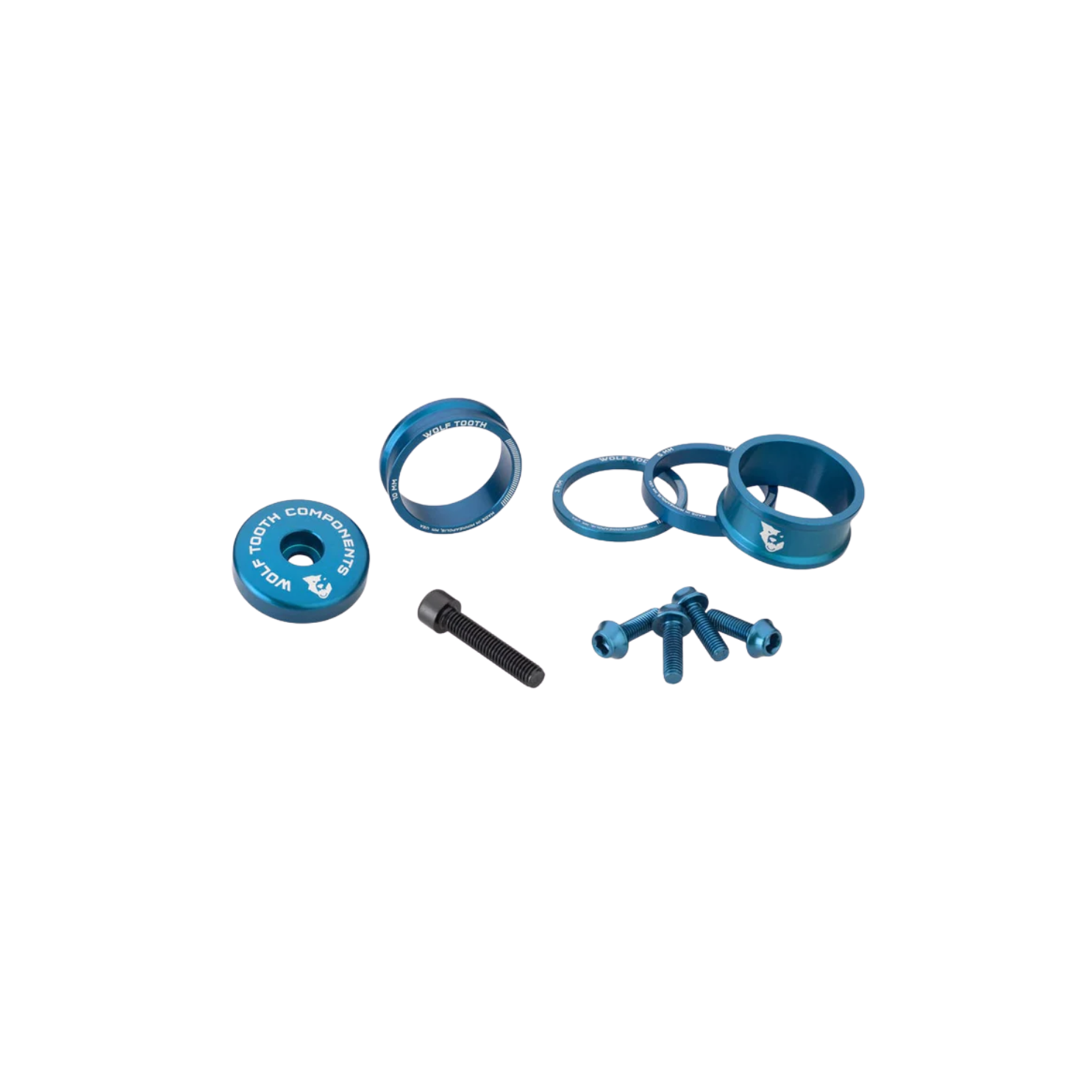 Wolf Tooth Anodized Colour Kit - Blue