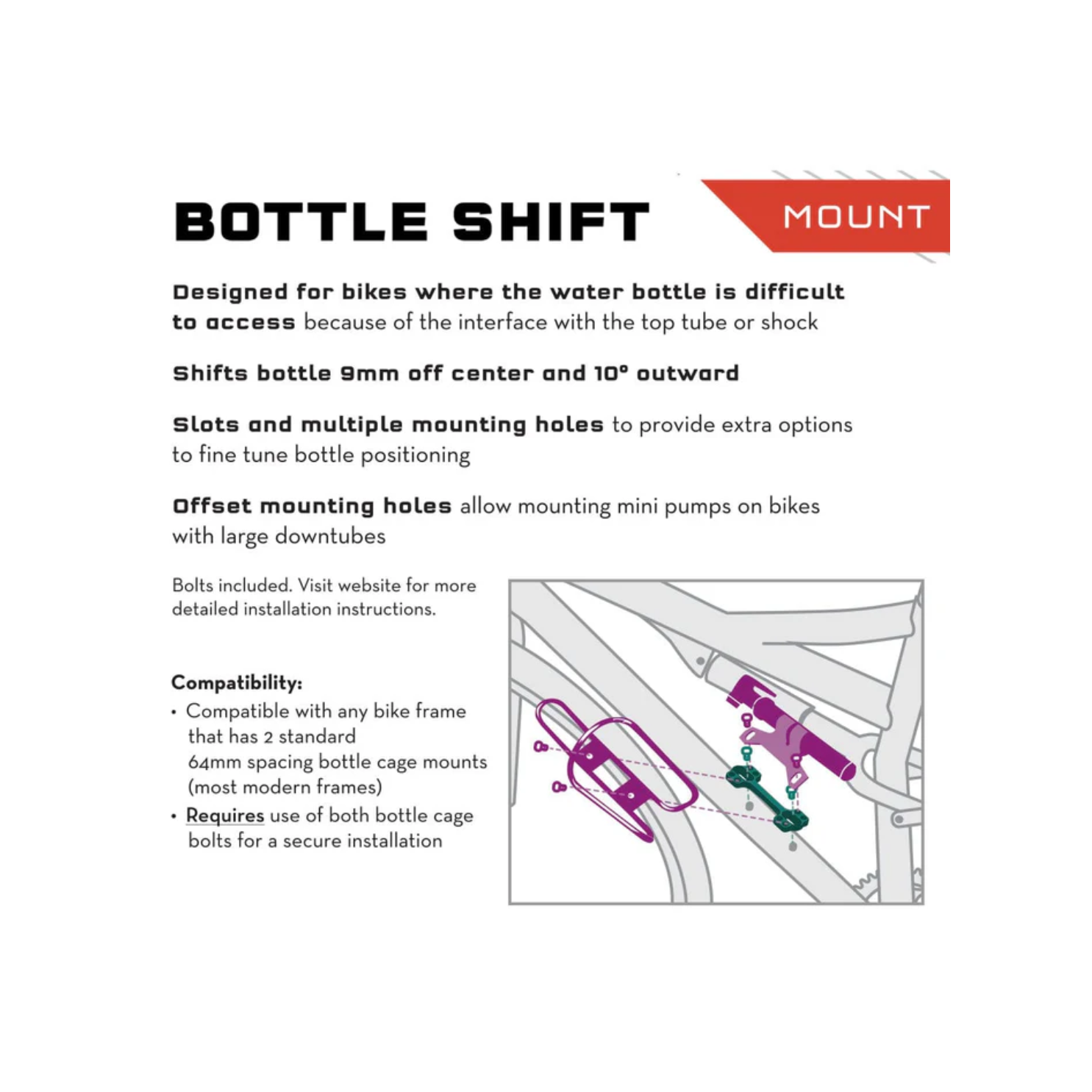 Wolf Tooth B-RAD Bottle Shift