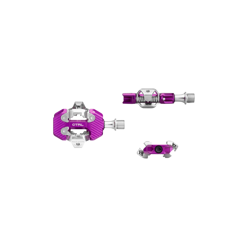 Wolf Tooth CTRL Trail Clipless Pedal - Ultraviolet Purple