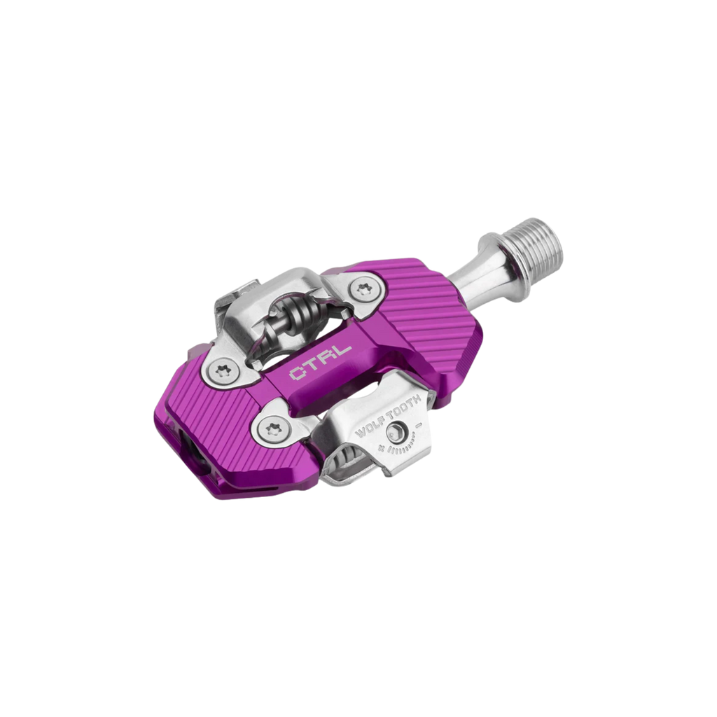 Wolf Tooth CTRL Trail Clipless Pedal - Ultraviolet Purple