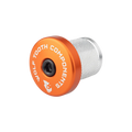 Wolf Tooth Compression Plug with Integrated Spacer Stem Cap - Orange