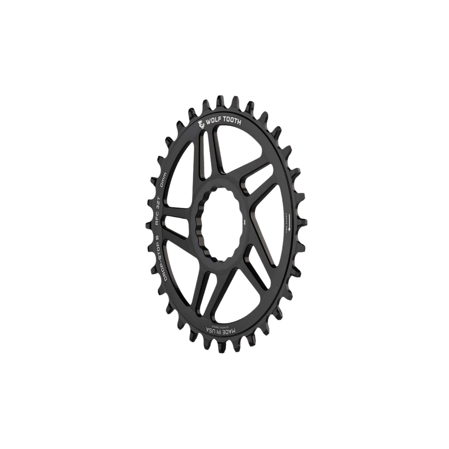 Wolf Tooth Direct Mount Chainrings for Race Face Cinch (0mm Offset)