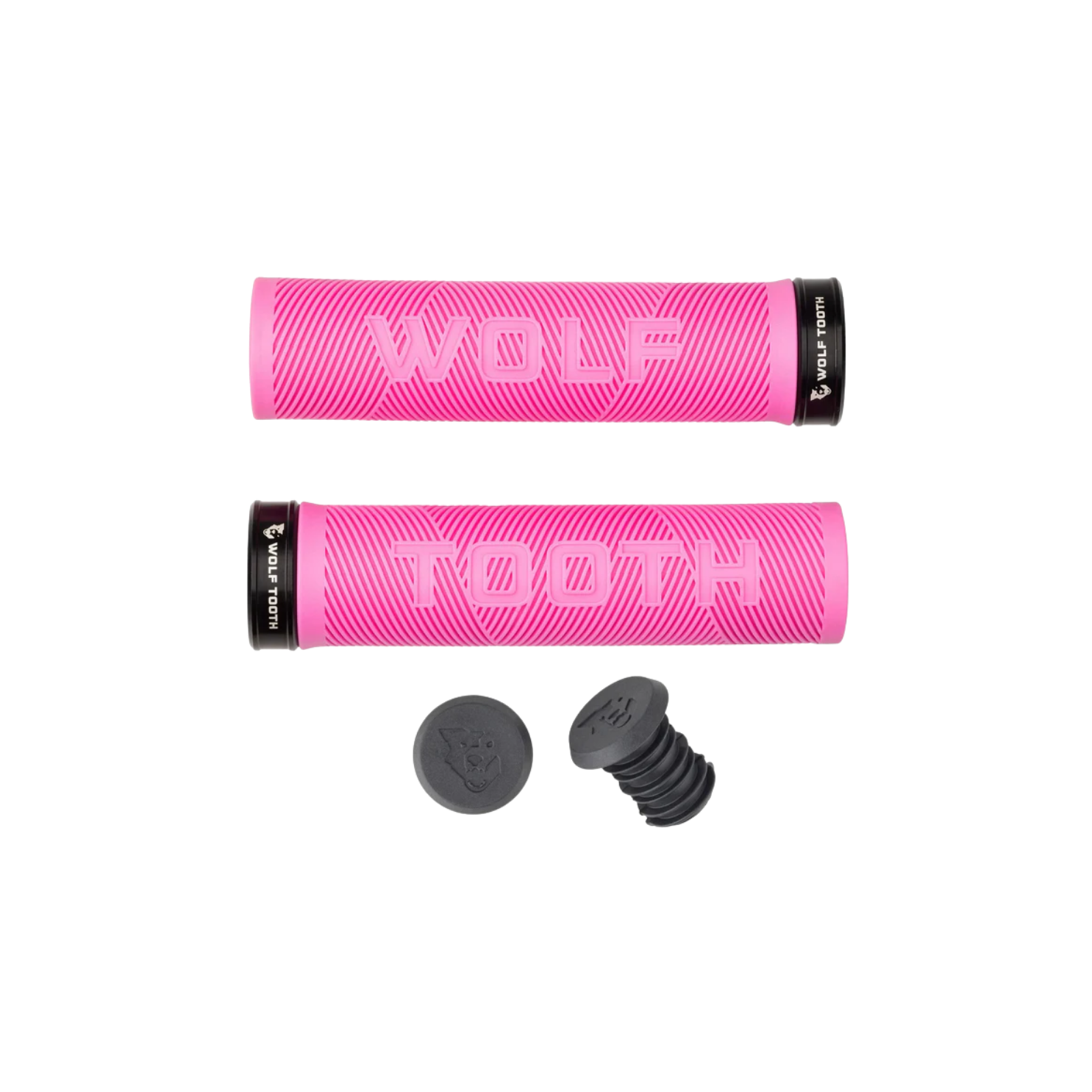 Wolf Tooth Echo Lock-On Grips - Pink