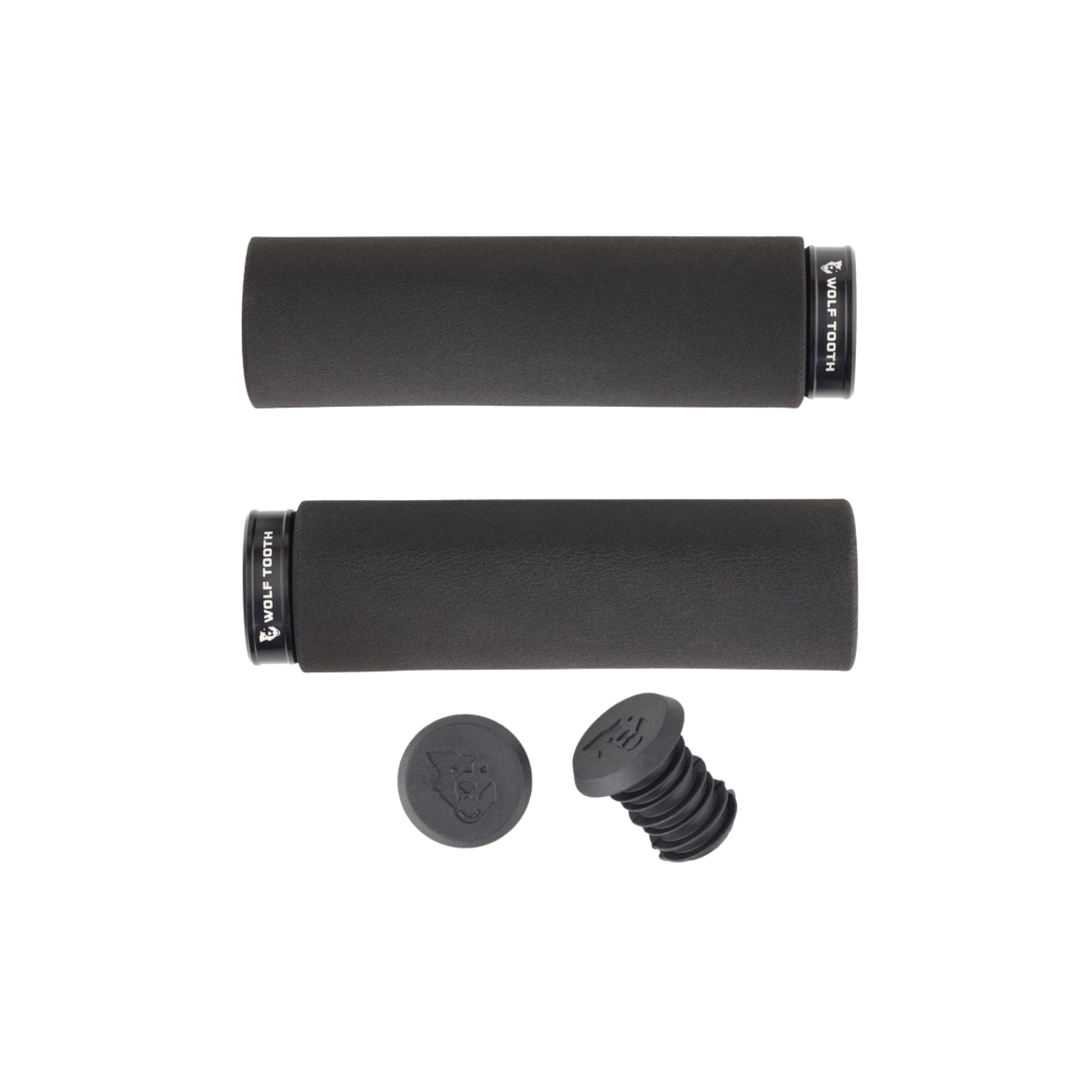 Wolf Tooth Fat Paw Lock-On Grips - Black/Black