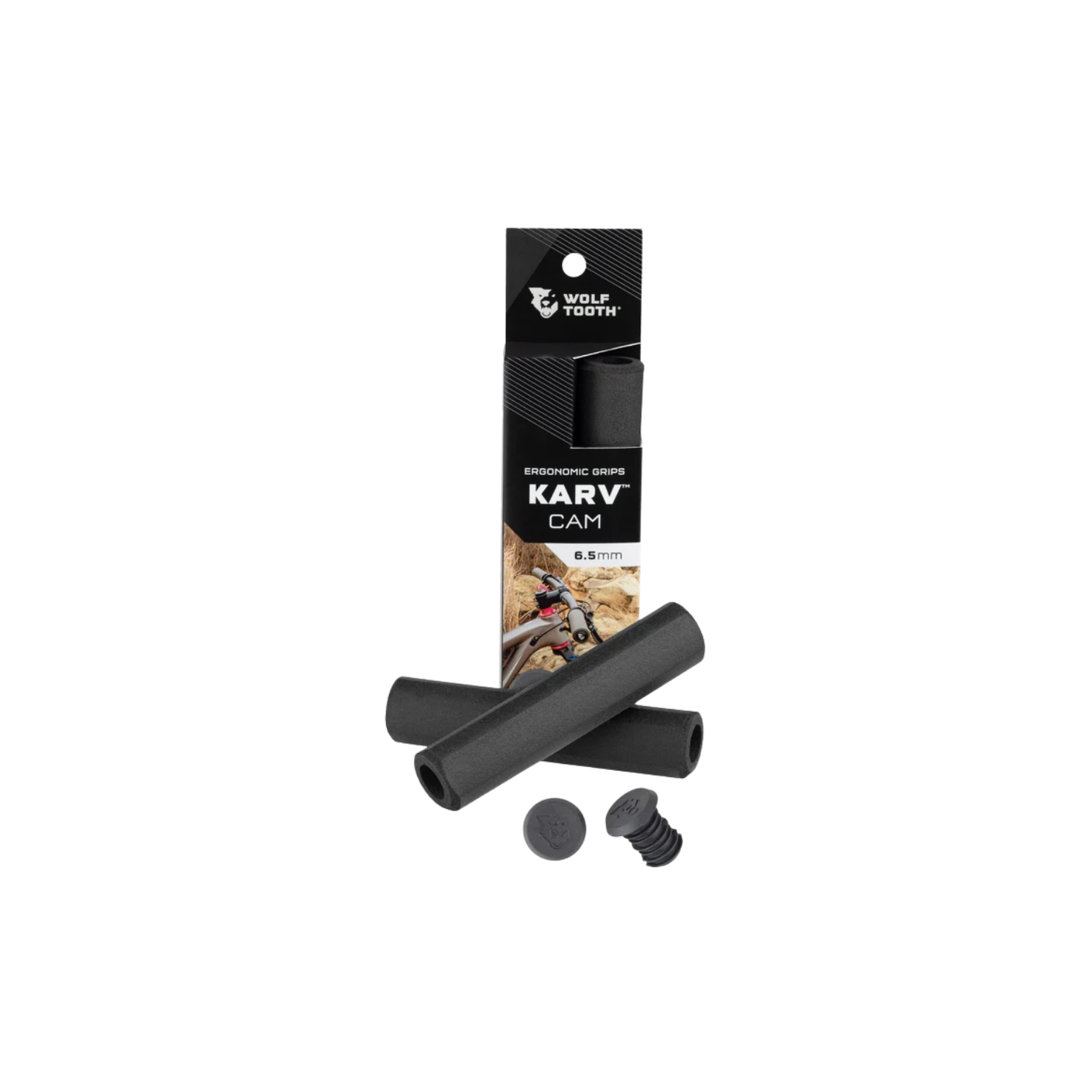 Wolf Tooth Karv Cam Grips - Black