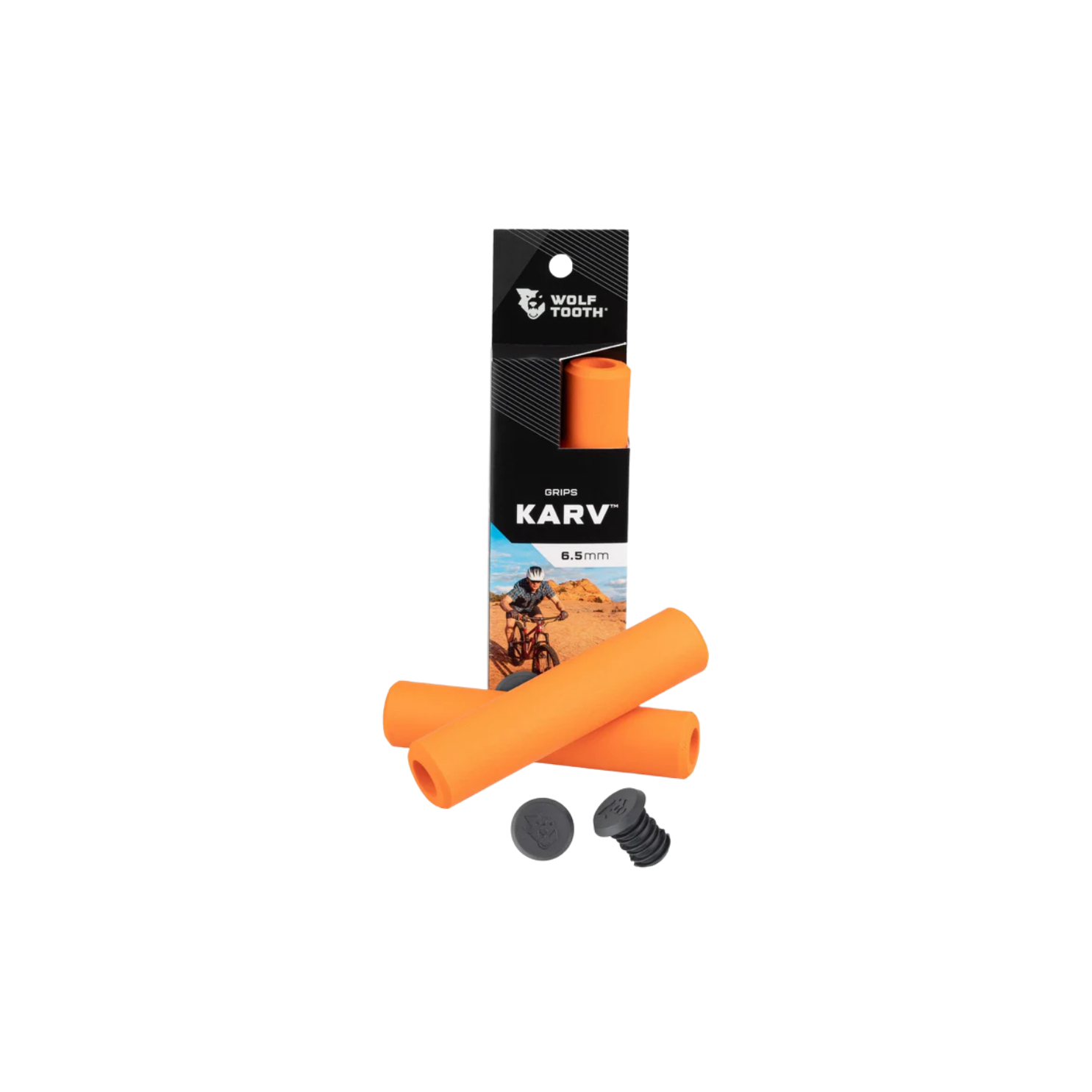 Wolf Tooth Karv Grips - Orange