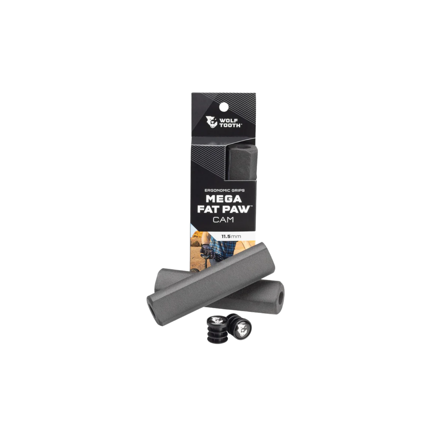 Wolf Tooth Mega Fat Paw Cam Grips - Black