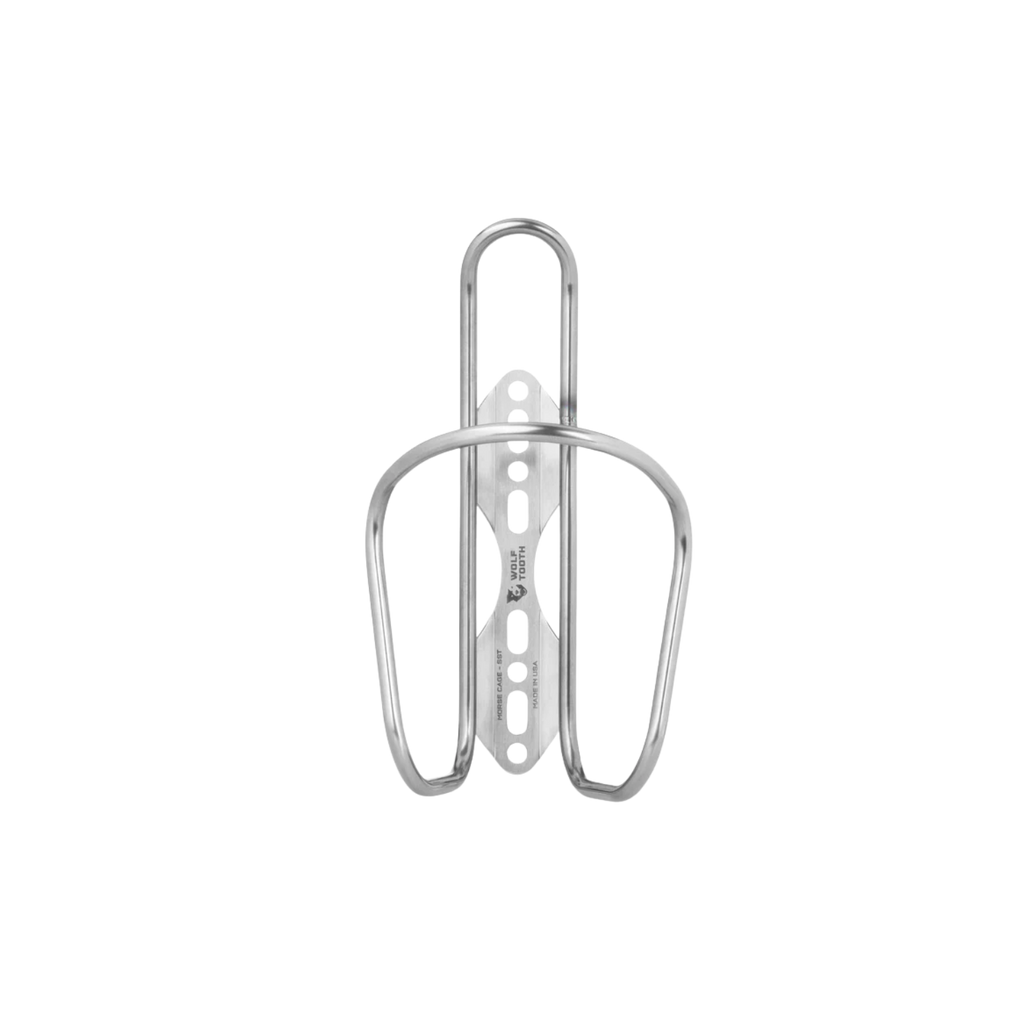 Wolf Tooth Morse Cage - Stainless Steel
