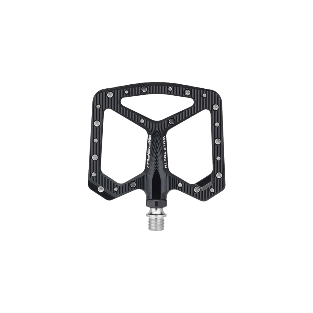 Wolf Tooth Ripsaw Aluminum Pedals - Black