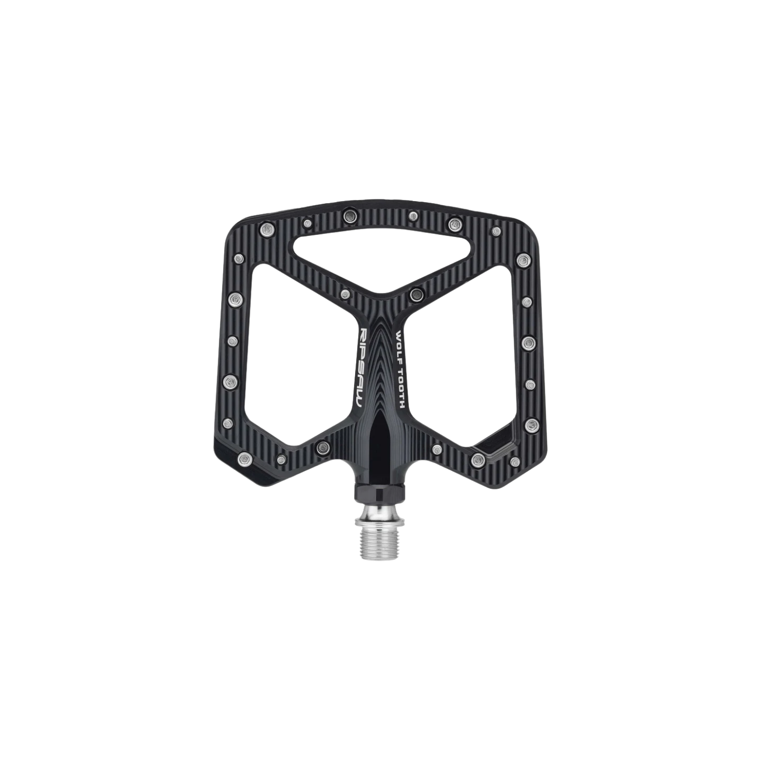 Wolf Tooth Ripsaw Aluminum Pedals - Black