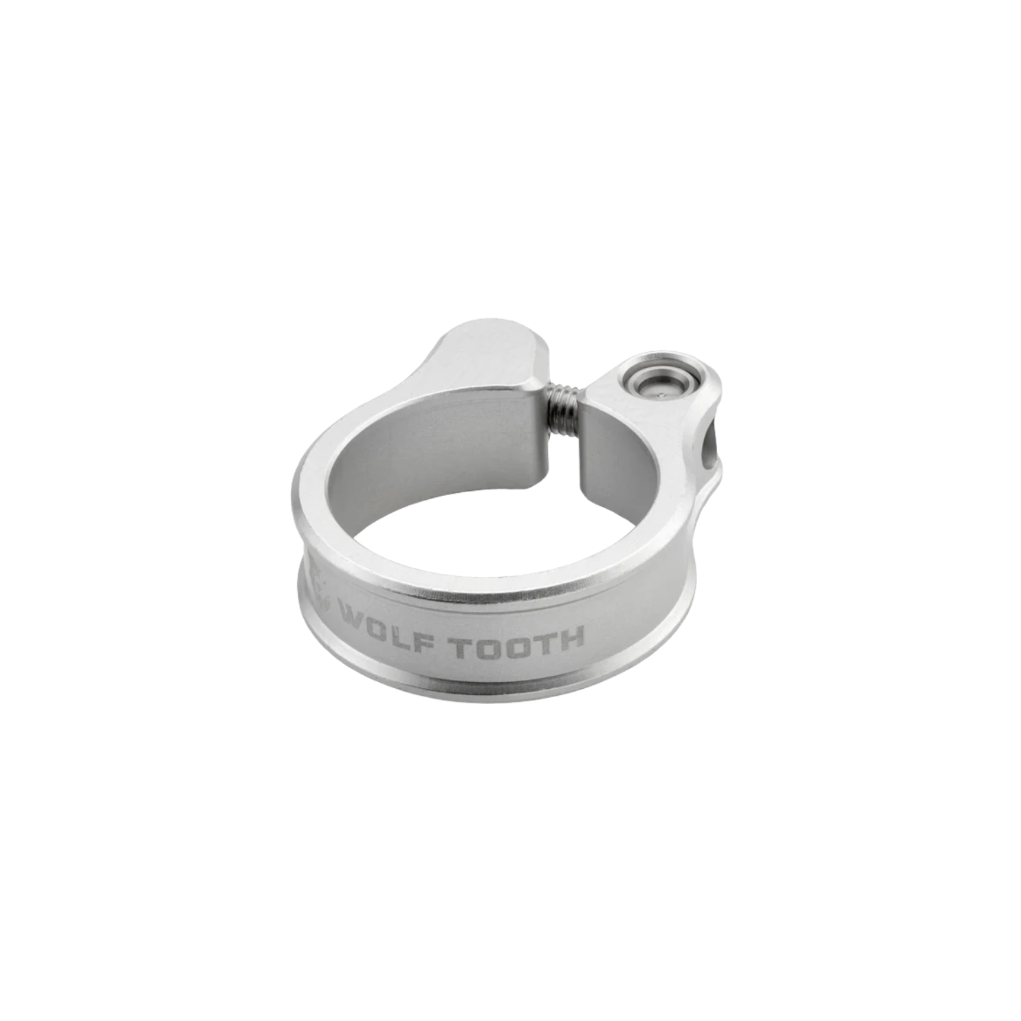 Wolf Tooth Seatpost Clamp - Raw Silver