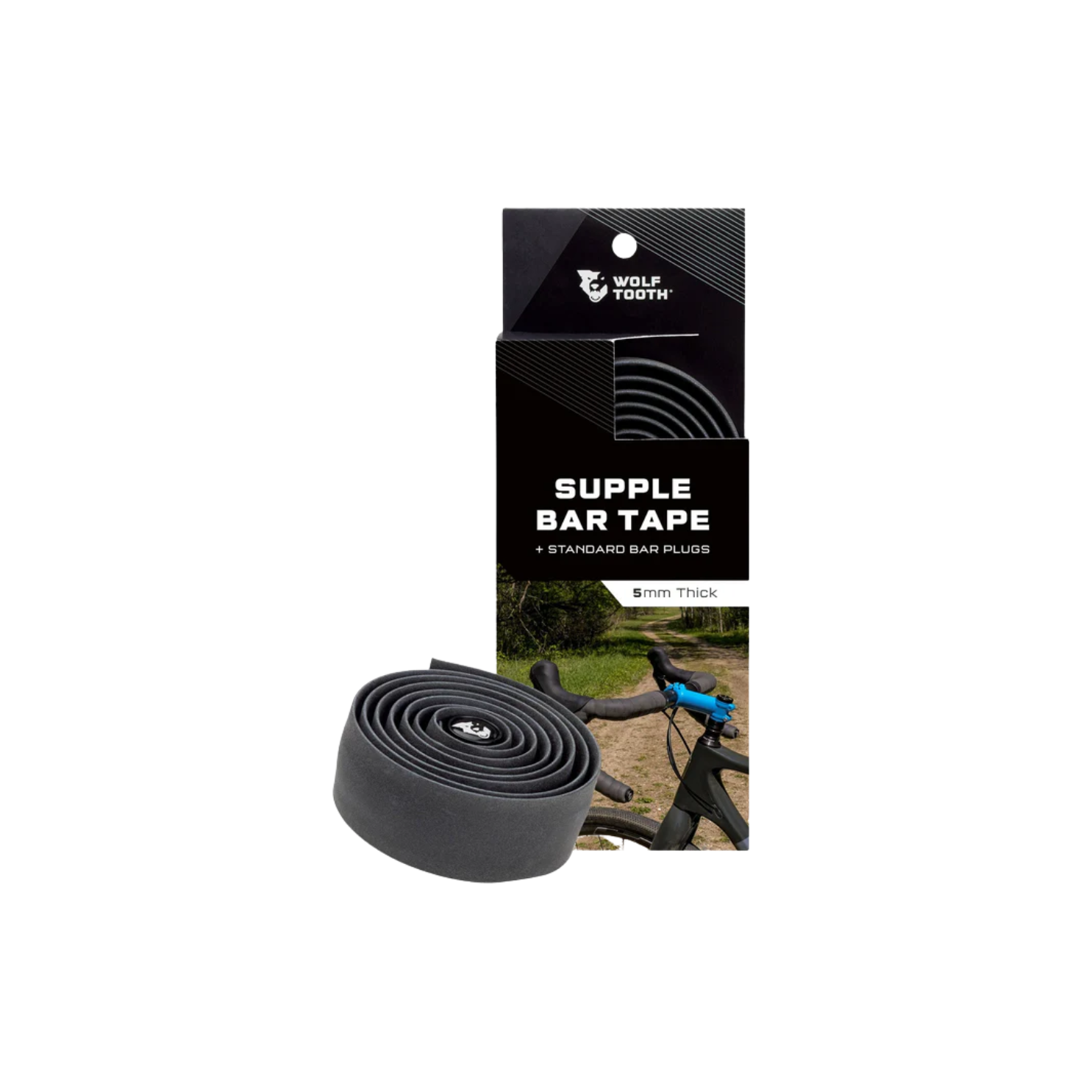 Wolf Tooth Supple Bar Tape - Black