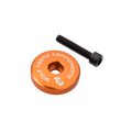 Wolf Tooth Ultralight Stem Cap with Integrated Spacer - Orange