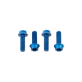 Wolf Tooth Water Bottle Cage Bolts - Blue