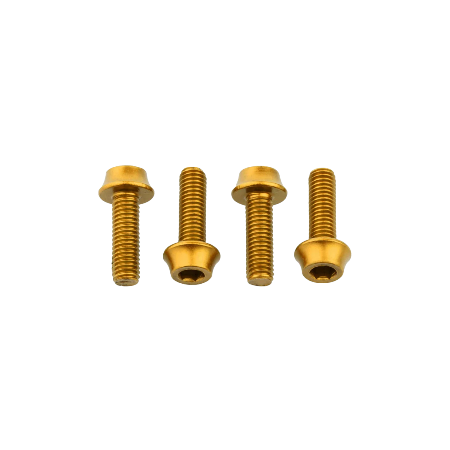 Wolf Tooth Water Bottle Cage Bolts - Gold