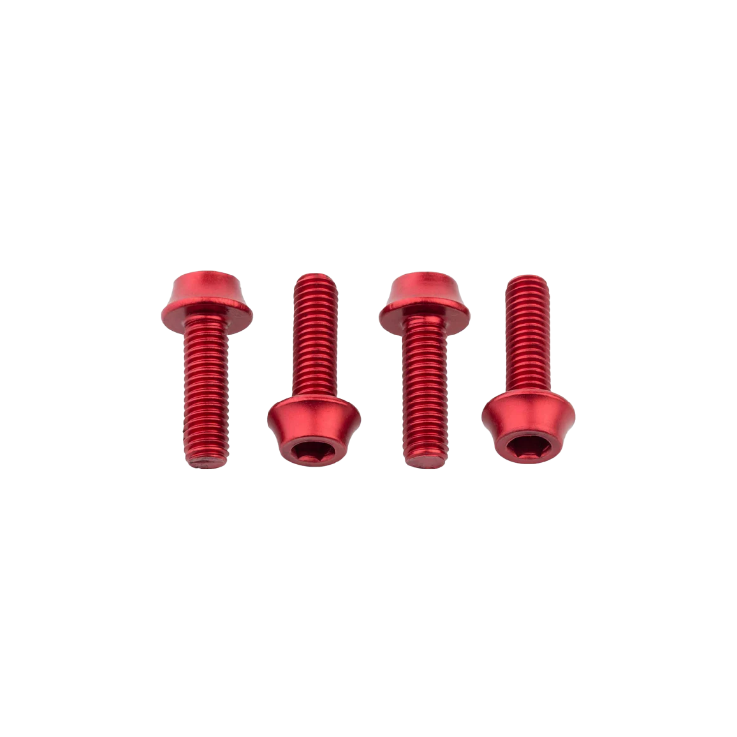 Wolf Tooth Water Bottle Cage Bolts - Red