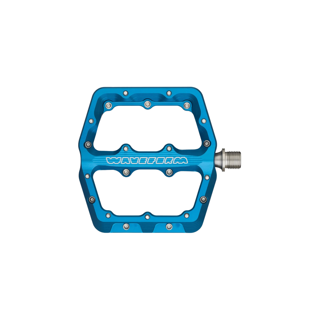 Wolf Tooth Waveform Flat Pedal - Blue
