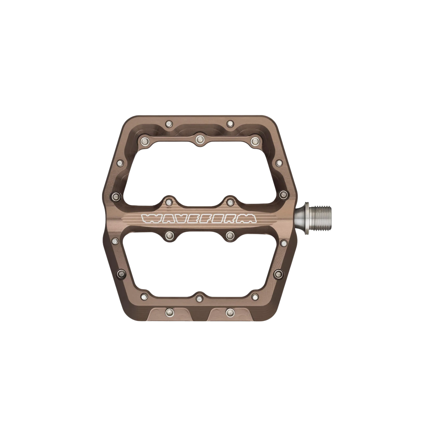 Wolf Tooth Waveform Flat Pedal - Espresso