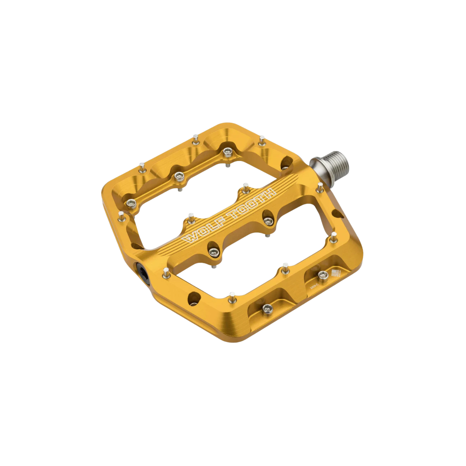 Wolf Tooth Waveform Flat Pedal - Gold
