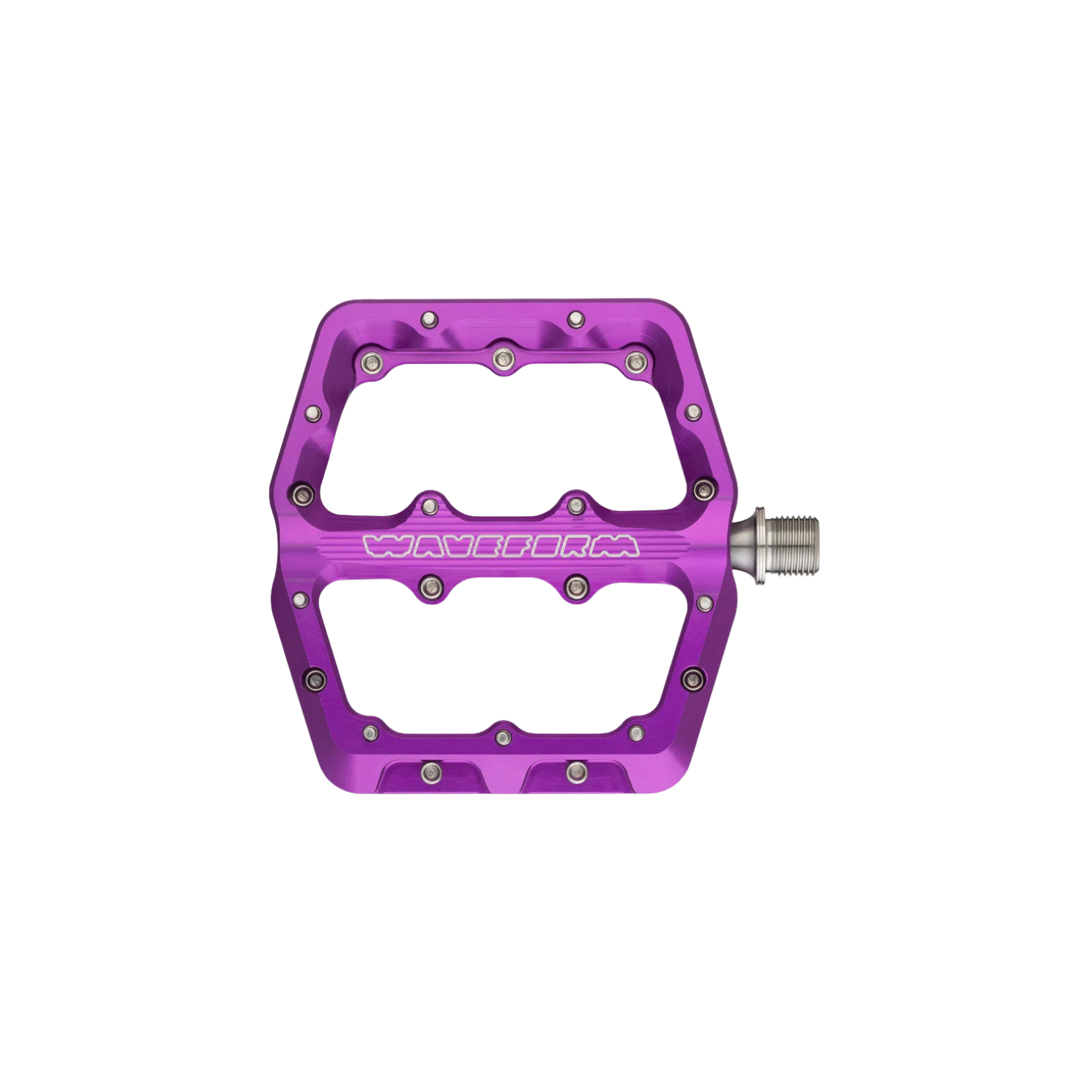 Wolf Tooth Waveform Flat Pedal - Purple