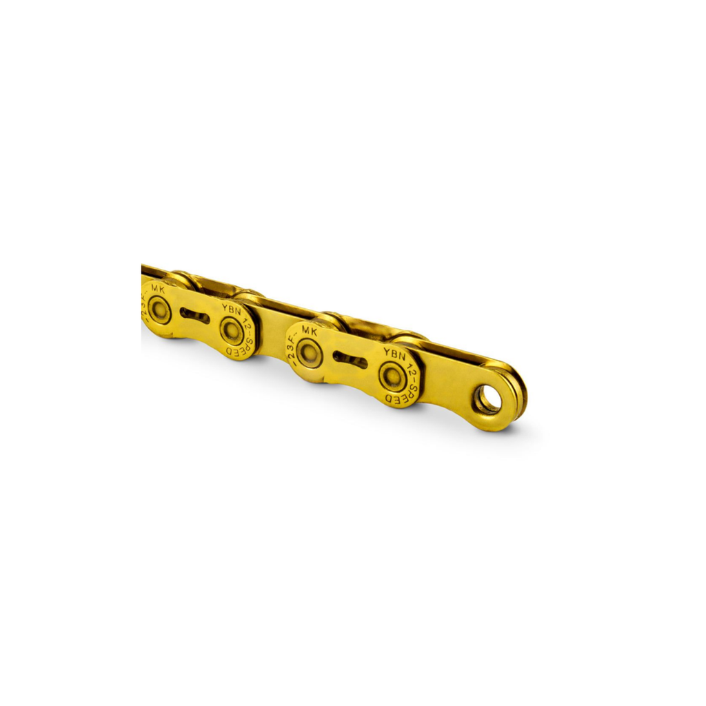 YBN MK12e 12-Speed Flattop Chain - Gold