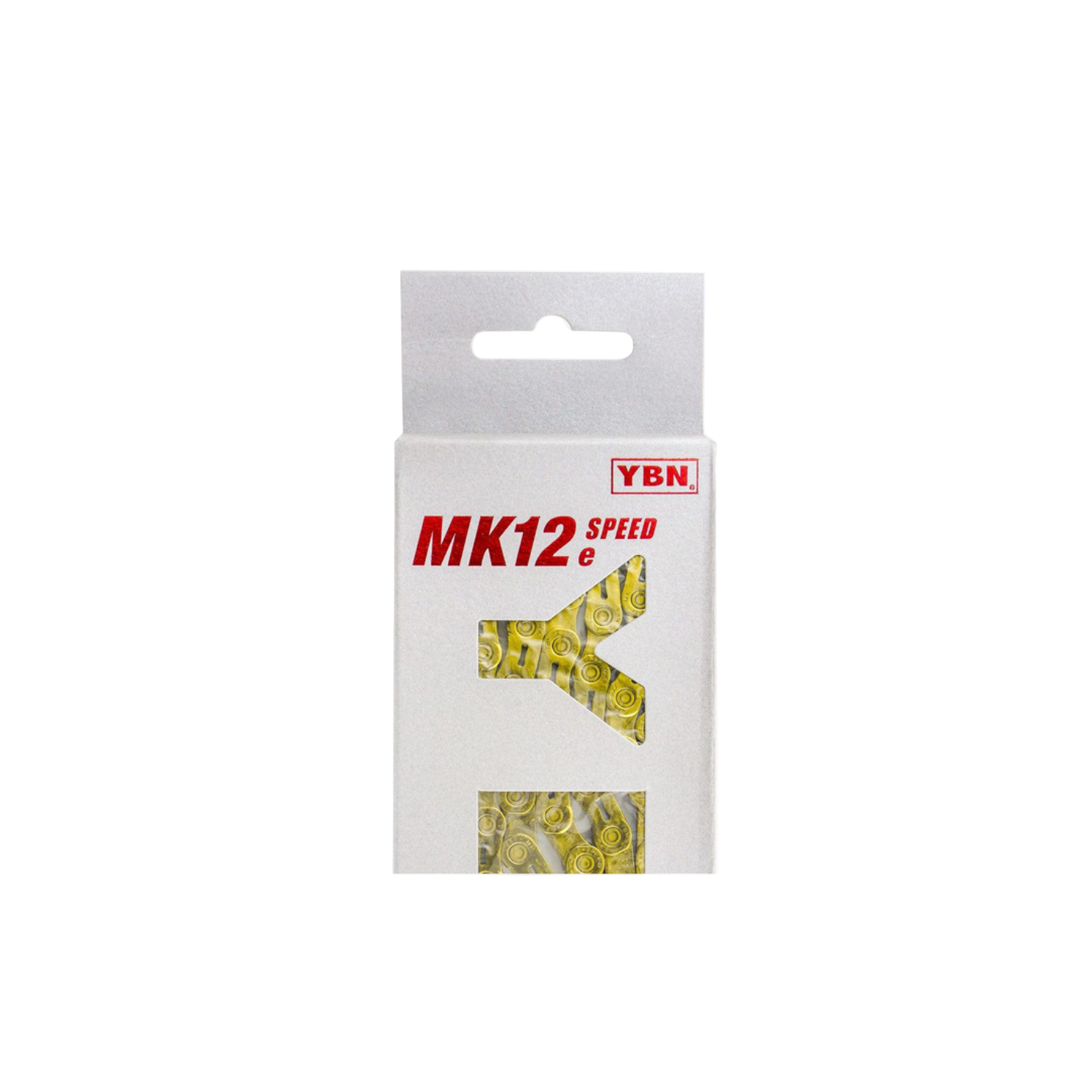 YBN MK12e 12-Speed Flattop Chain - Gold
