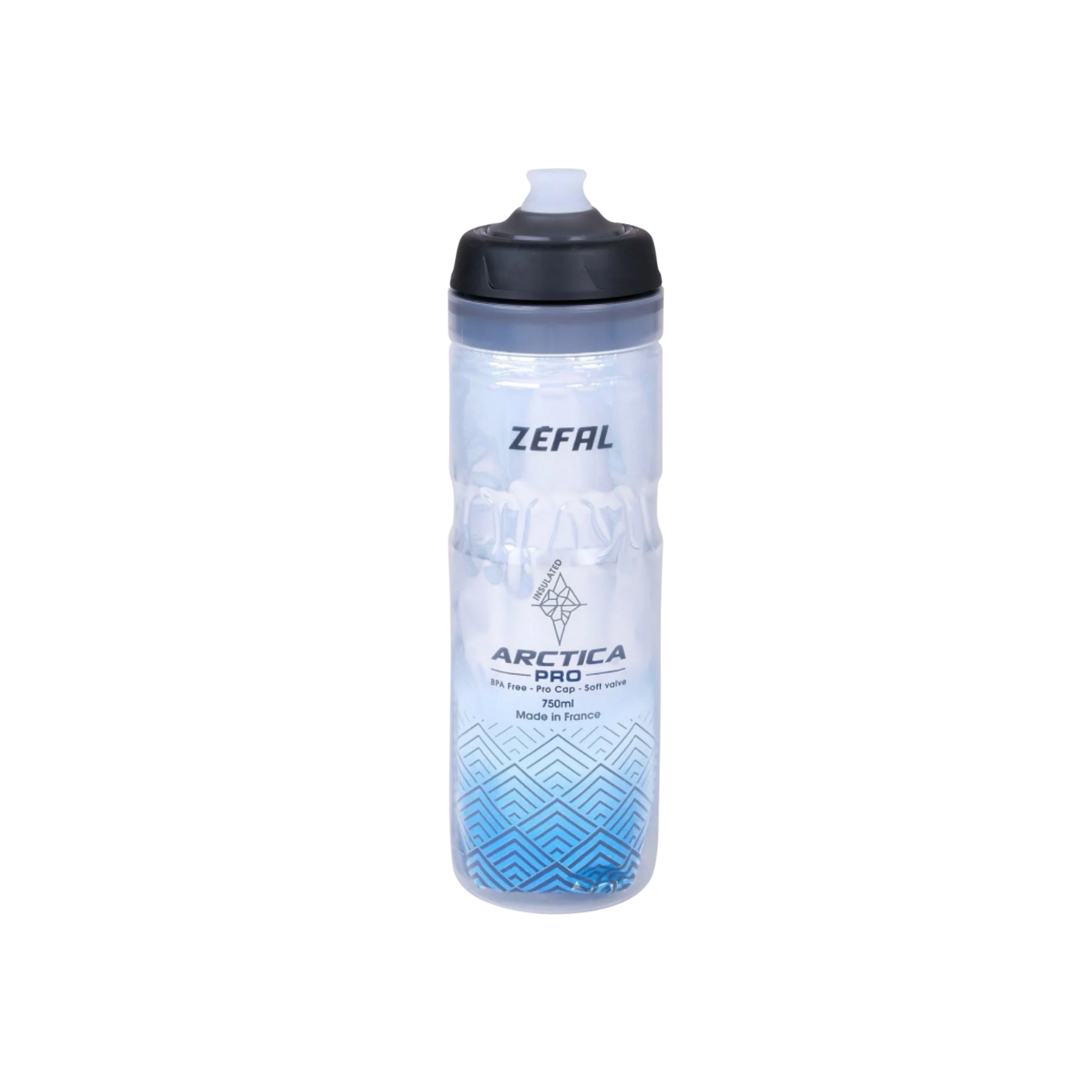 Zefal Arctica Pro 75 Bottle - Silver-Blue