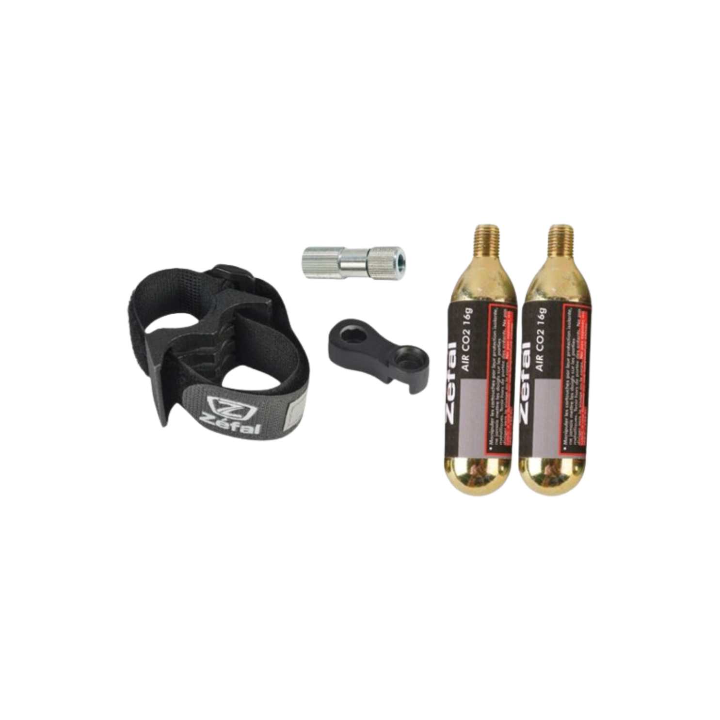 Zefal Co2 Holder + Ez Control + 2 X 16G Cartridges